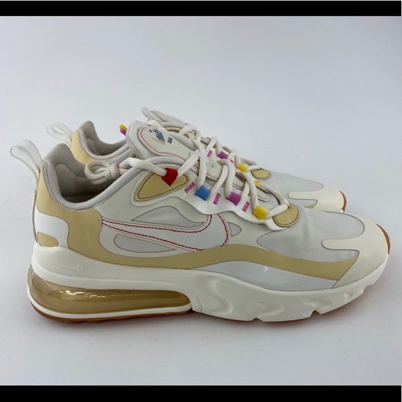 NEW Nike Air Max 270 React Pale Ivory LA Edition - Picture 11 of 16